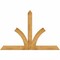 Ekena Millwork Richland Rough Sawn Timber Gable Bracket, Western Red Cedar, 84"W x 56"H x 2"D x 6"F, 16/12 Pitch GBW084X56X0206RIC00RWR - alternate 1